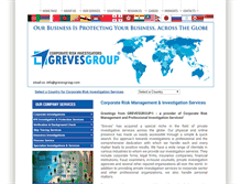 Tablet Screenshot of grevesgroup.com